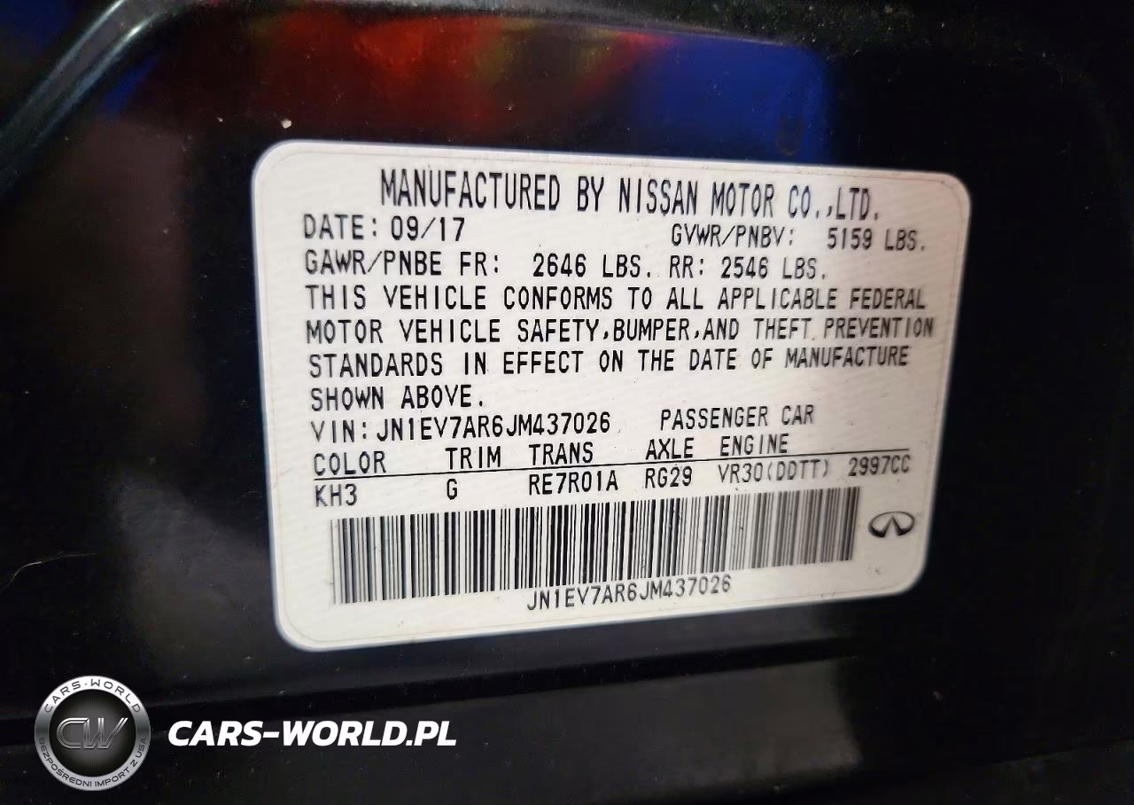 2018 Infiniti Q50 3.0T Luxe VIN:JN1EV7AR6JM437026 - 12