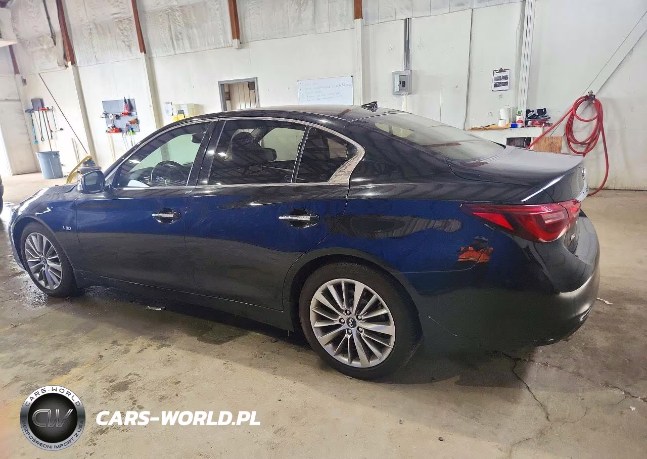 2018 Infiniti Q50 3.0T Luxe VIN:JN1EV7AR6JM437026 - 2