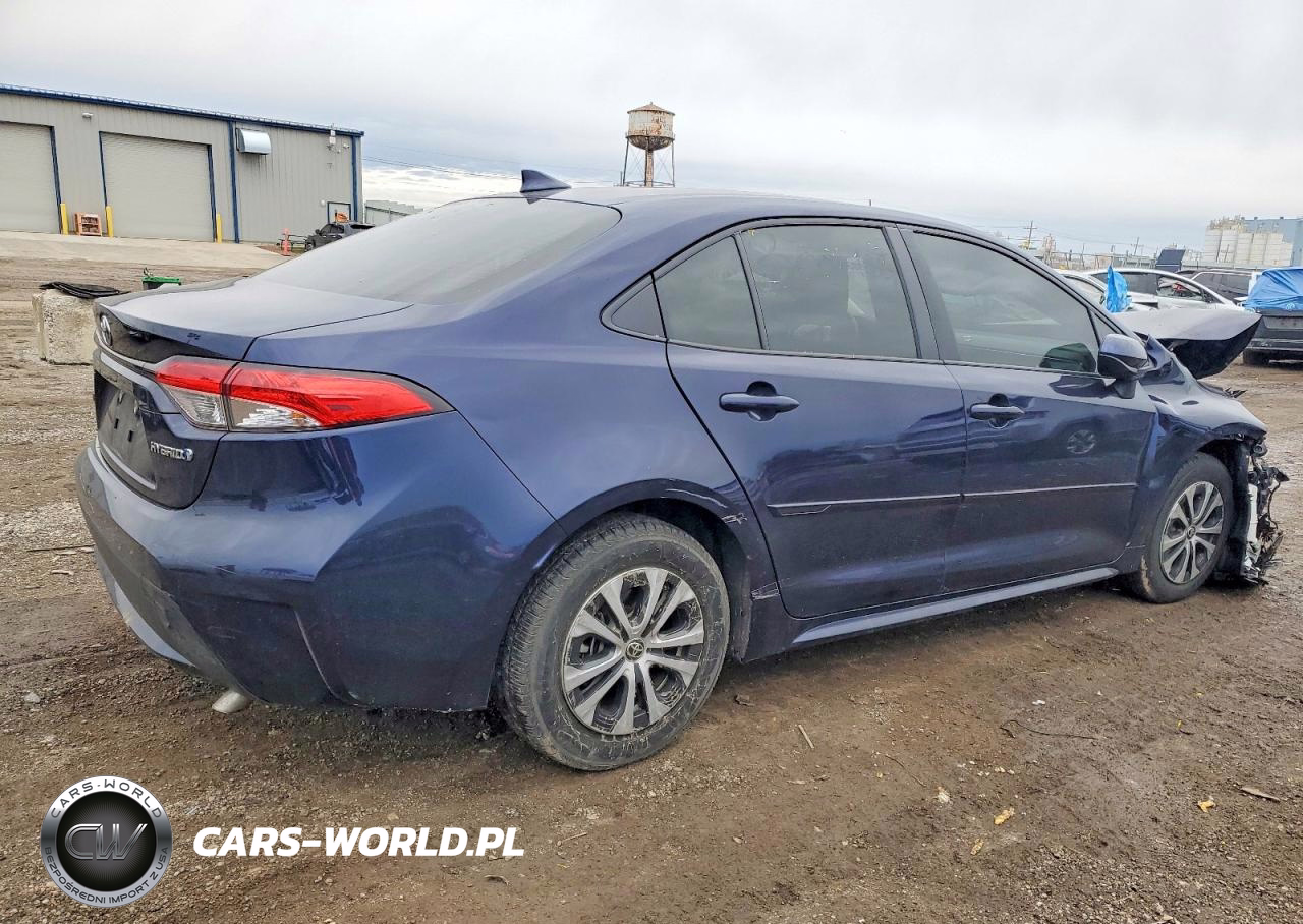 2022 Toyota Corolla Le VIN:JTDEAMDE0NJ051726 - 3