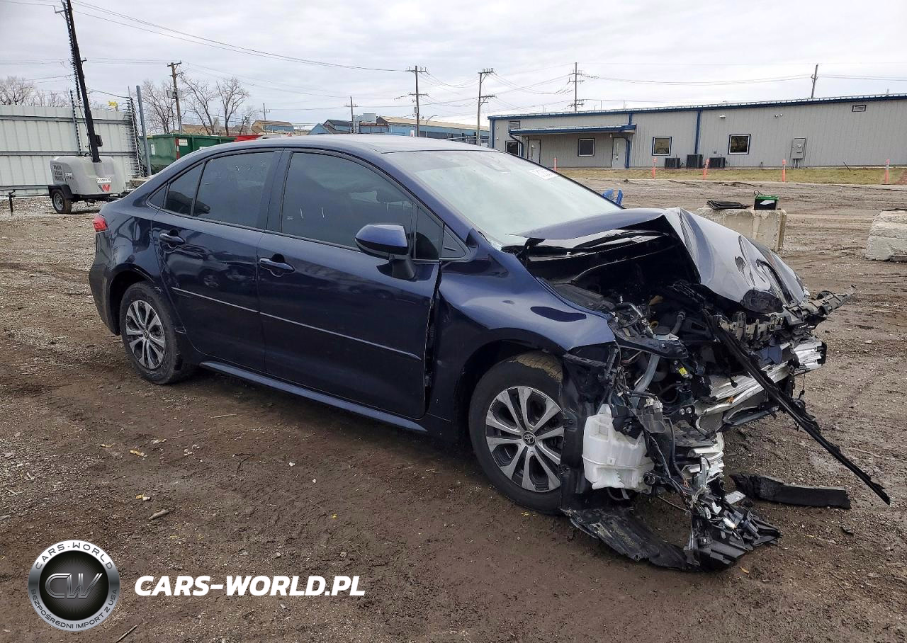 2022 Toyota Corolla Le VIN:JTDEAMDE0NJ051726 - 4