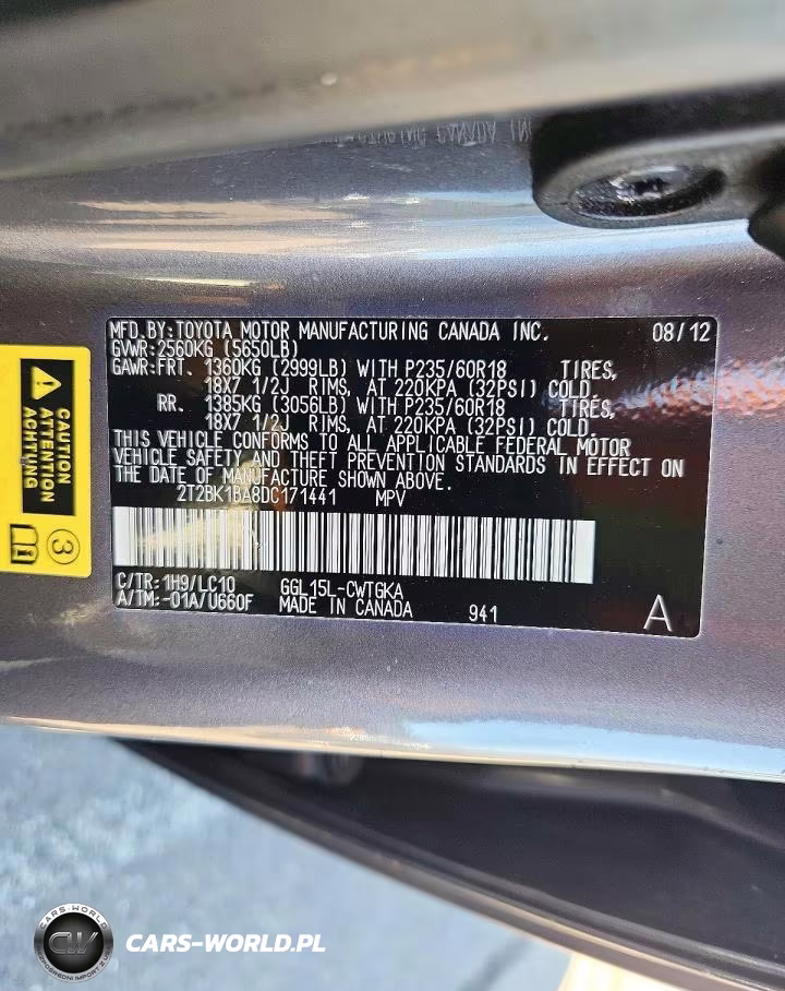 2013 Lexus Rx 350 Base VIN:2T2BK1BA8DC171441 - 12