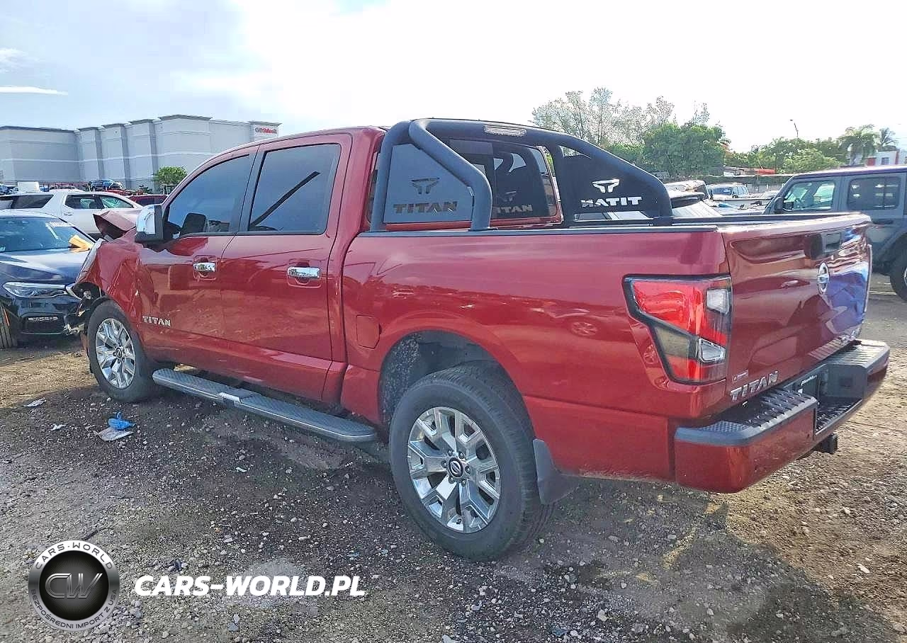 2021 Nissan Titan Sv VIN:1N6AA1ED6MN501256 - 2