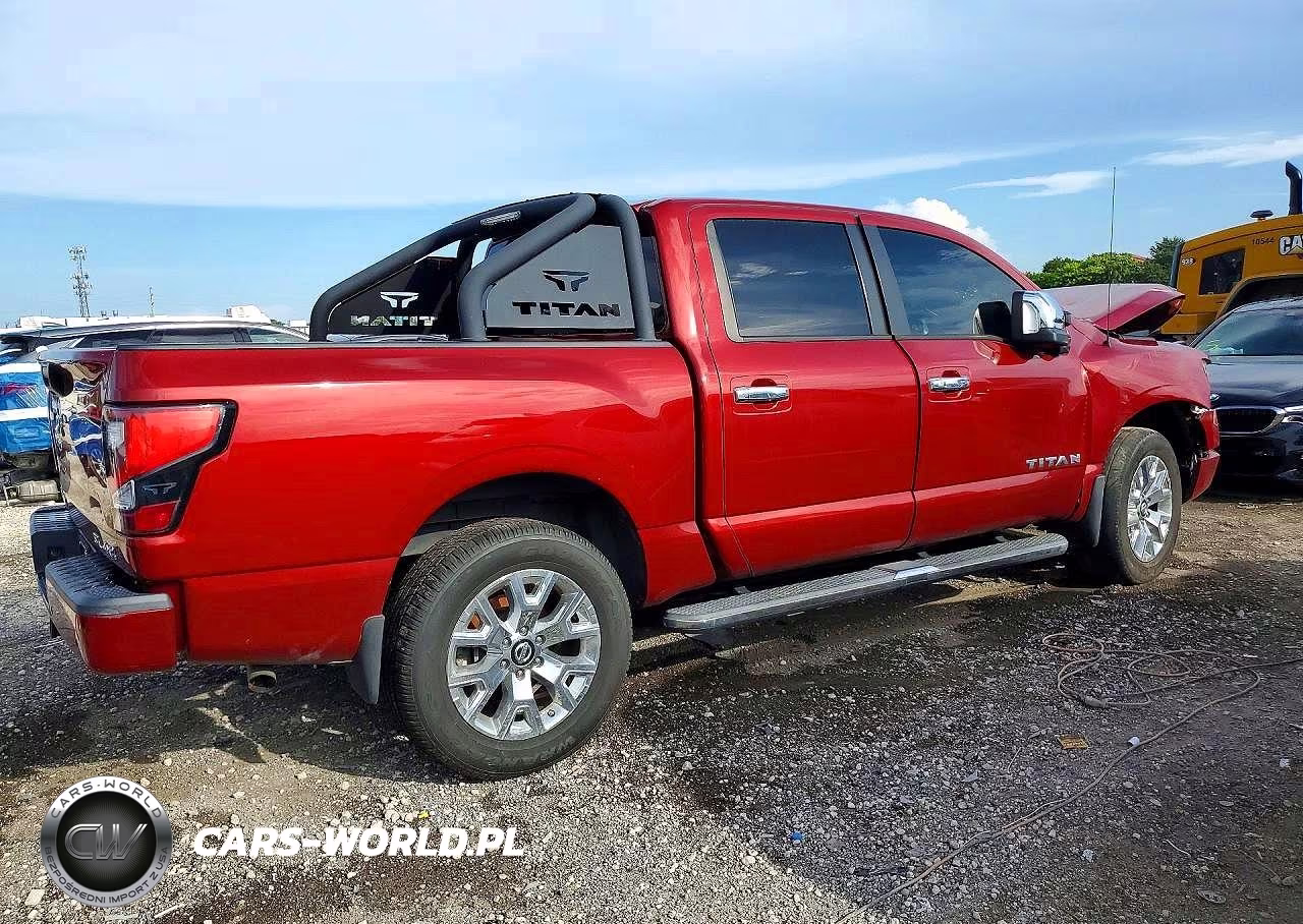 2021 Nissan Titan Sv VIN:1N6AA1ED6MN501256 - 3