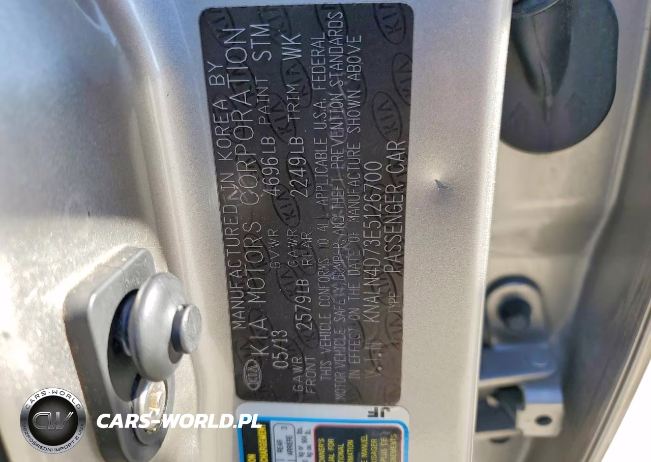2014 Kia Cadenza Premium VIN:KNALN4D73E5126700 - 12