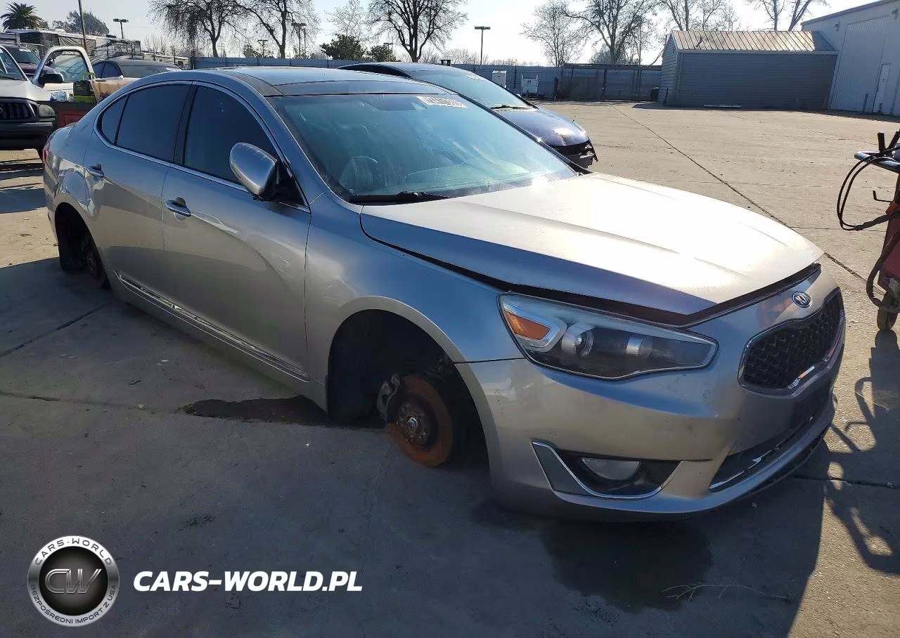2014 Kia Cadenza Premium VIN:KNALN4D73E5126700 - 4