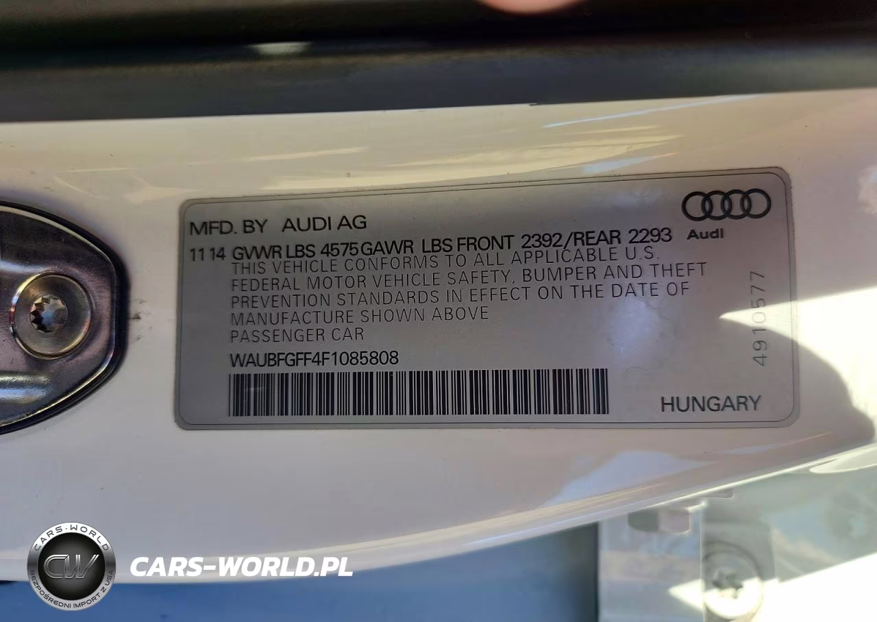2015 Audi A3 Premium VIN:WAUBFGFF4F1085808 - 12
