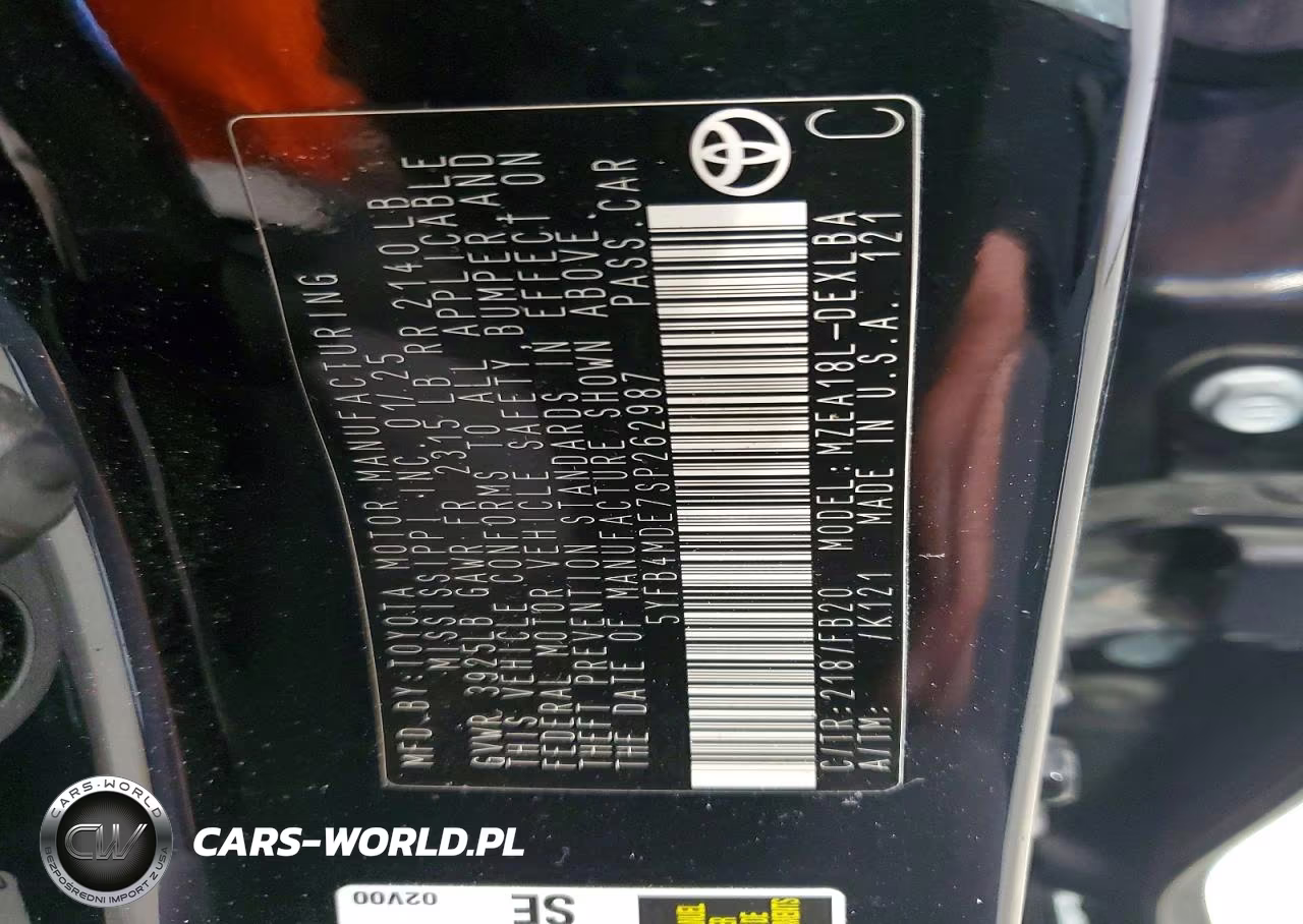 2025 Toyota Corolla Le VIN:5YFB4MDE7SP262987 - 13