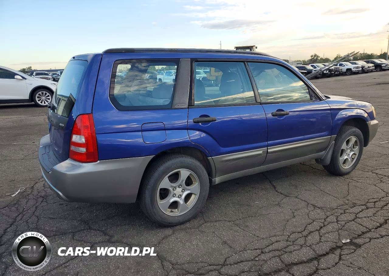2003 Subaru Forester 2.5Xs VIN:JF1SG65673H702011 - 3