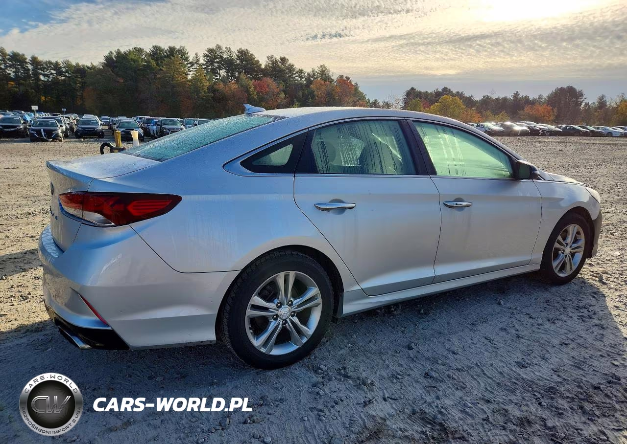 2018 Hyundai Sonata Sel VIN:5NPE34AFXJH596441 - 3
