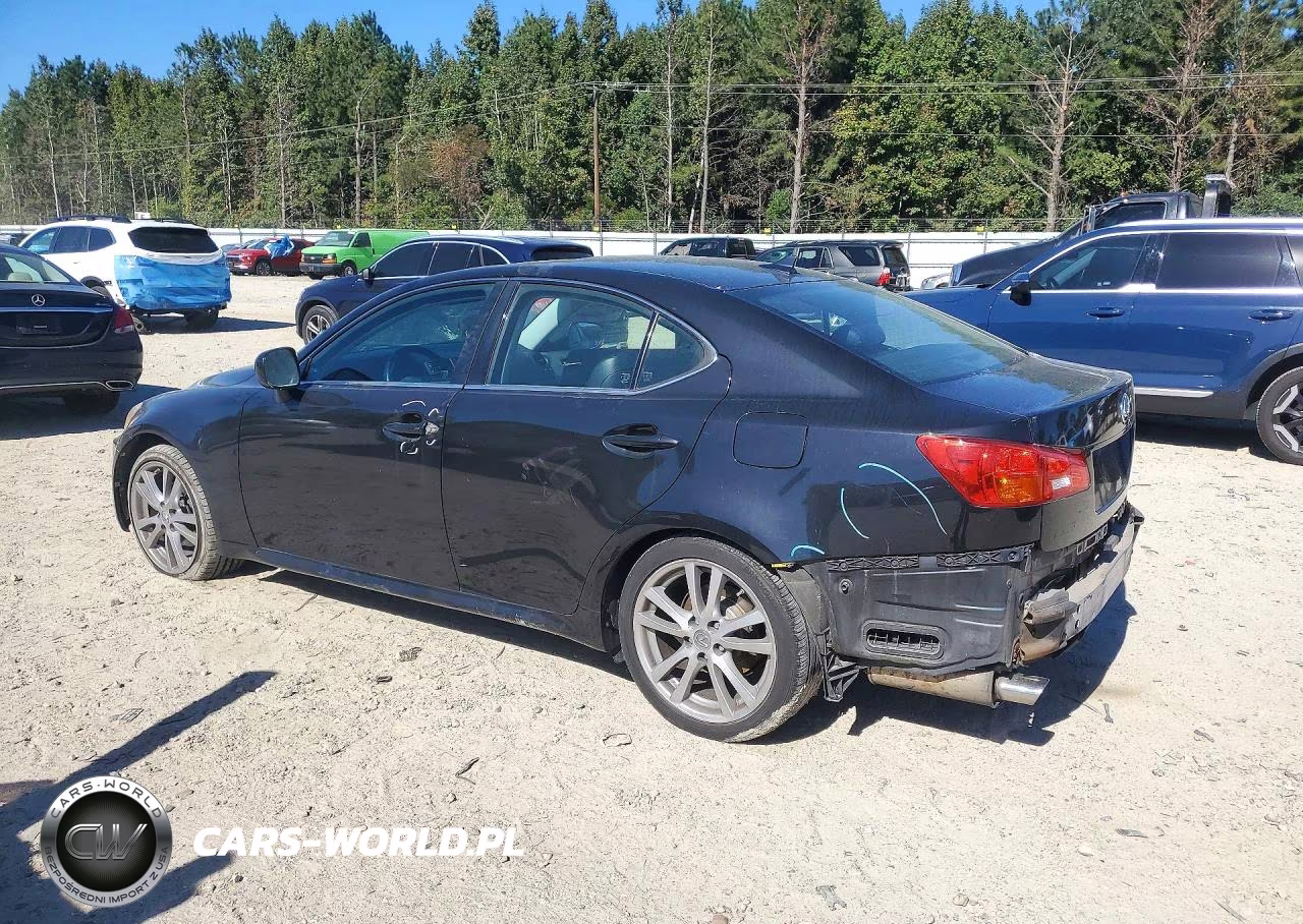 2007 Lexus Is 250 Base VIN:JTHBK262875041737 - 2