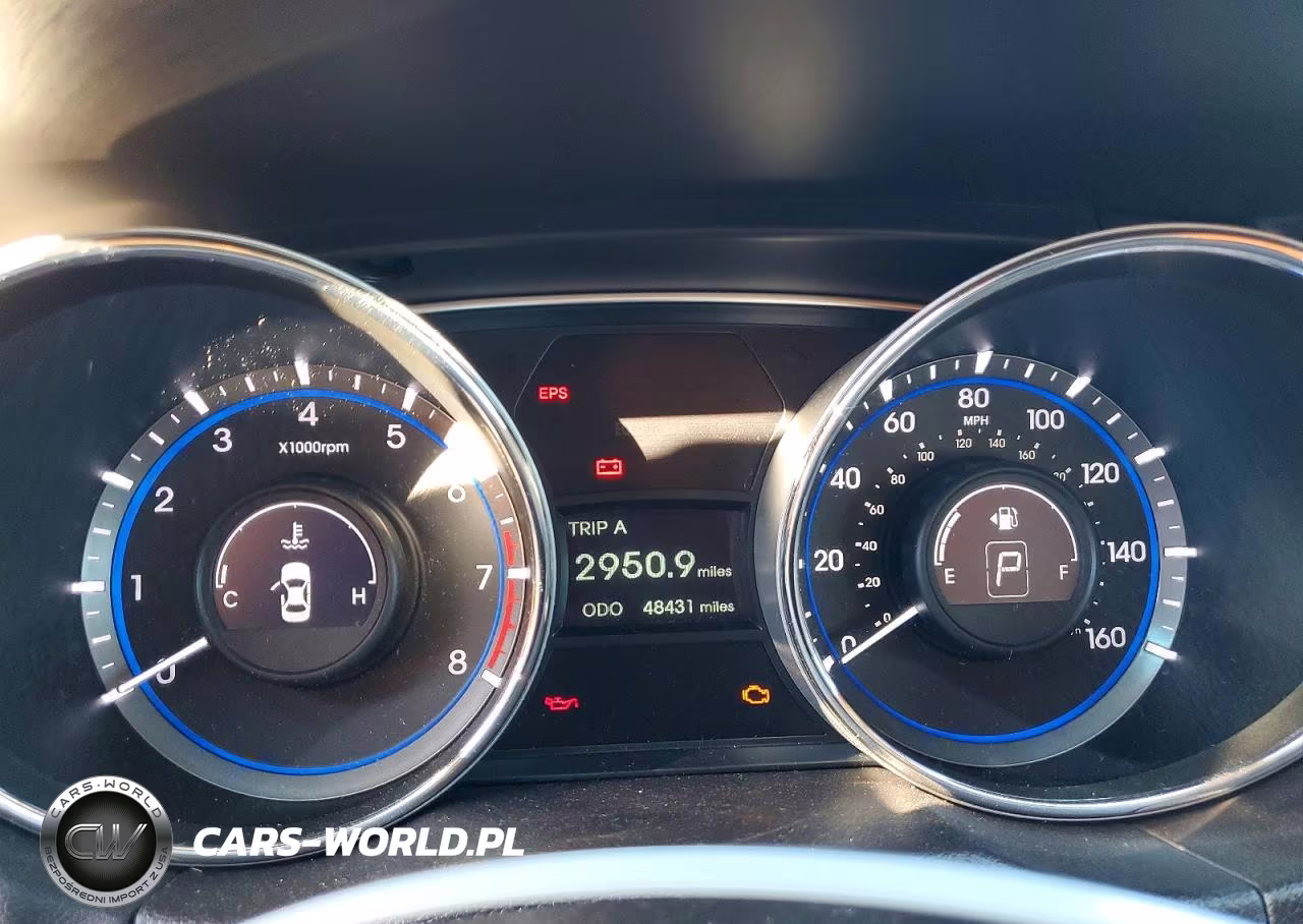 2013 Hyundai Sonata Gls VIN:5NPEB4AC4DH789326 - 9