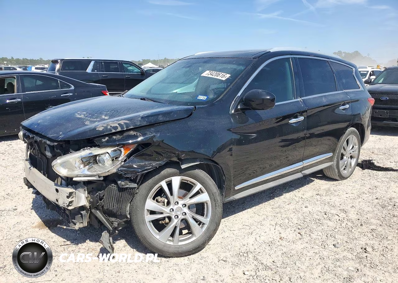 2013 Infiniti Jx35 Base VIN:5N1AL0MN7DC343325 - 1