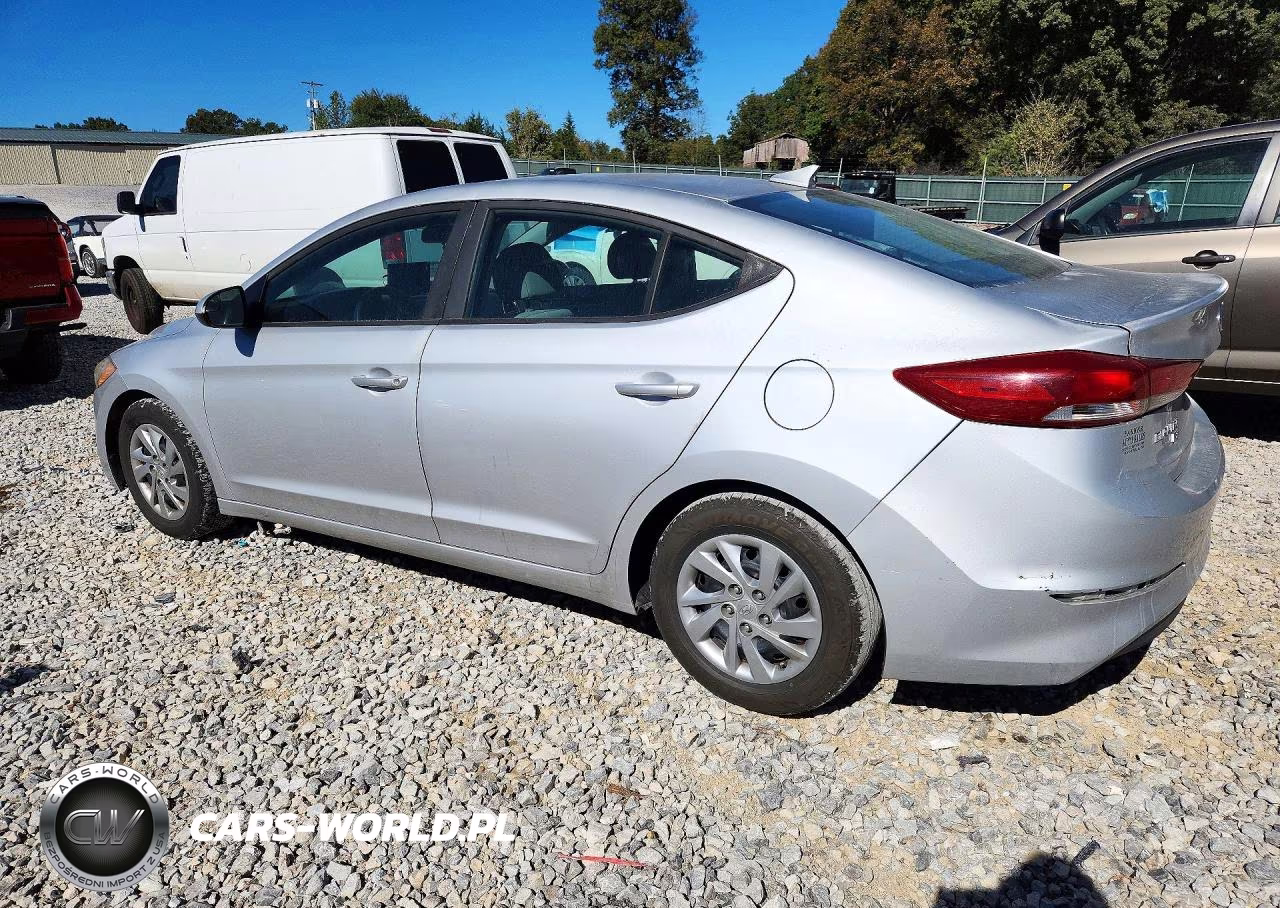 2017 Hyundai Elantra Se VIN:KMHD74LF9HU110520 - 2