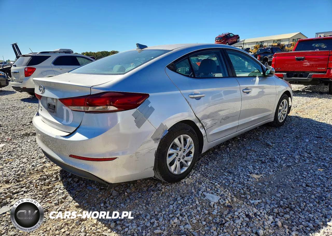 2017 Hyundai Elantra Se VIN:KMHD74LF9HU110520 - 3