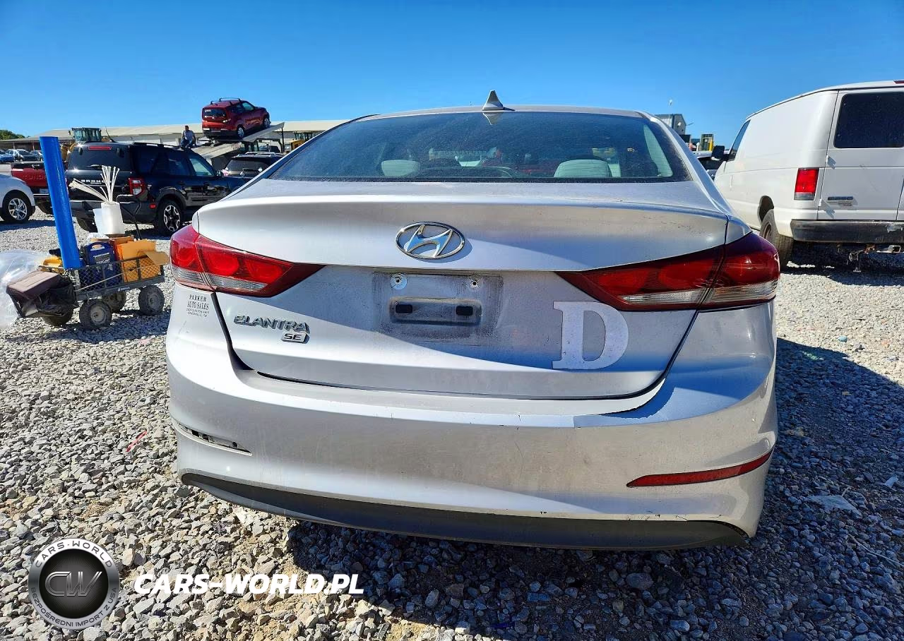 2017 Hyundai Elantra Se VIN:KMHD74LF9HU110520 - 6