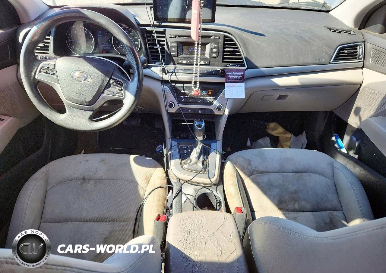 2017 Hyundai Elantra Se VIN:KMHD74LF9HU110520 - 8