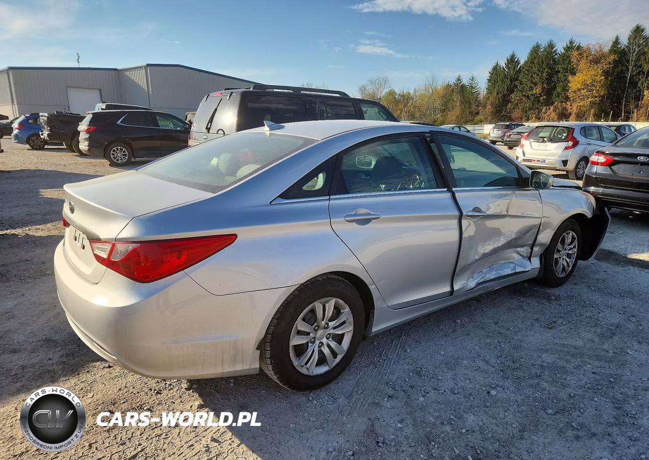 2012 Hyundai Sonata Gls VIN:5NPEB4AC5CH337240 - 3