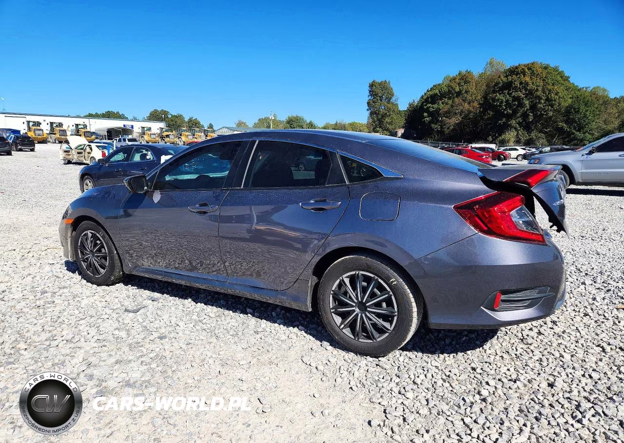 2019 Honda Civic Lx VIN:19XFC2F63KE008225 - 2