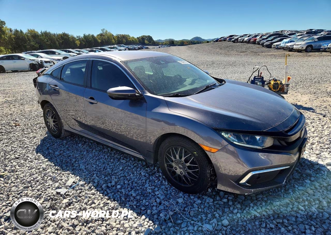 2019 Honda Civic Lx VIN:19XFC2F63KE008225 - 4