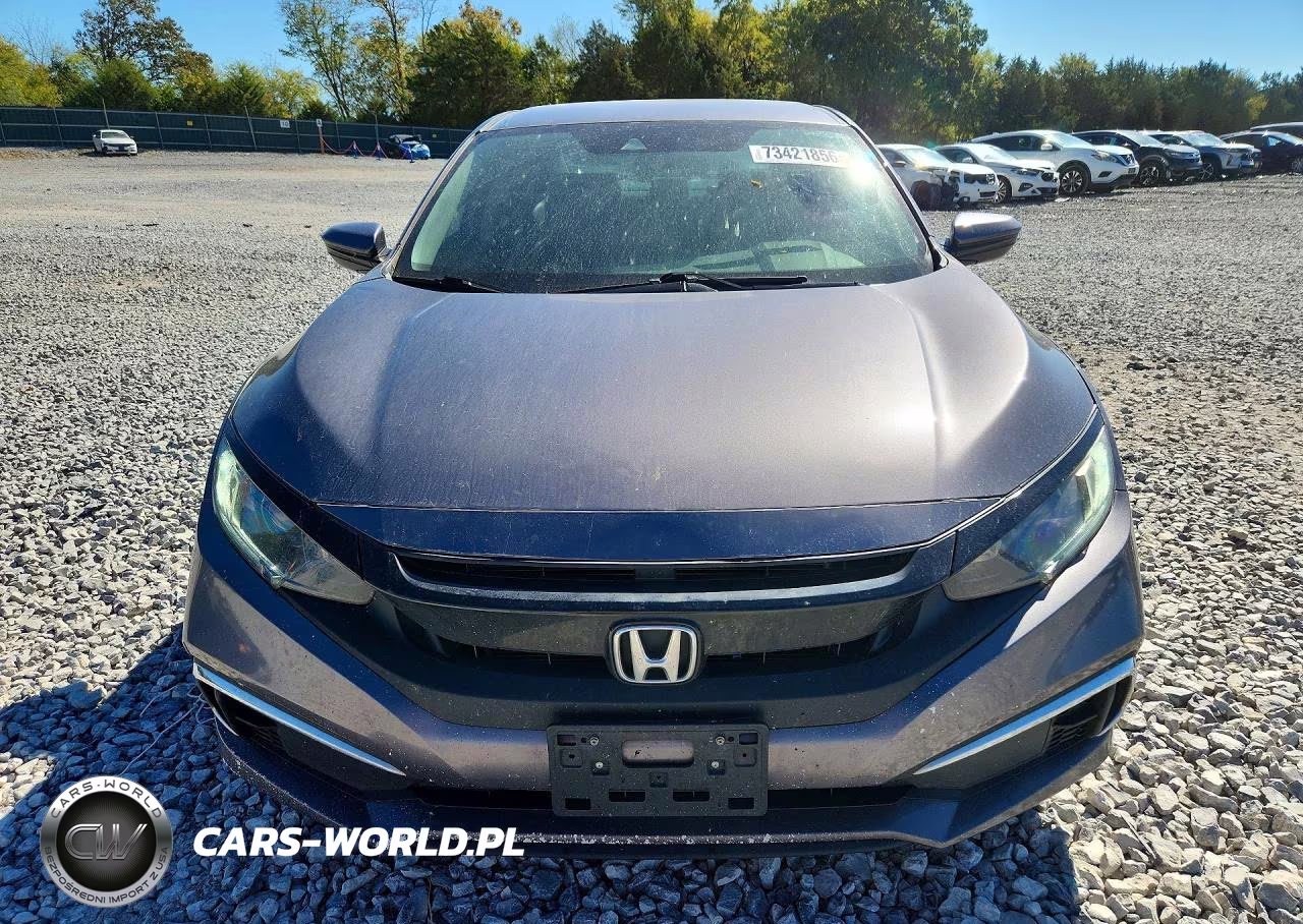 2019 Honda Civic Lx VIN:19XFC2F63KE008225 - 5