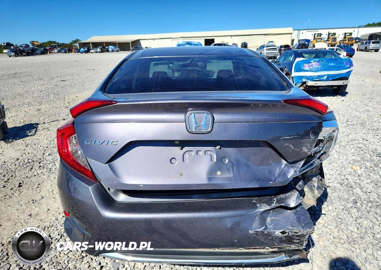 2019 Honda Civic Lx VIN:19XFC2F63KE008225 - 6