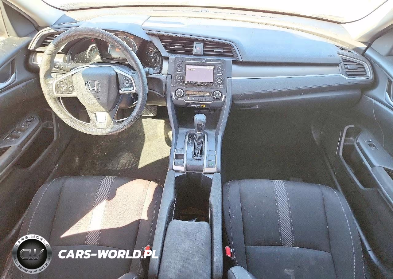 2019 Honda Civic Lx VIN:19XFC2F63KE008225 - 8
