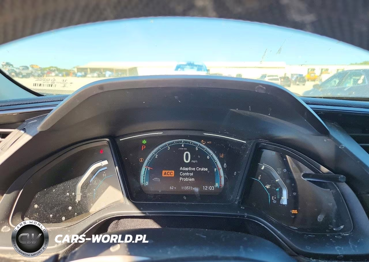 2019 Honda Civic Lx VIN:19XFC2F63KE008225 - 9