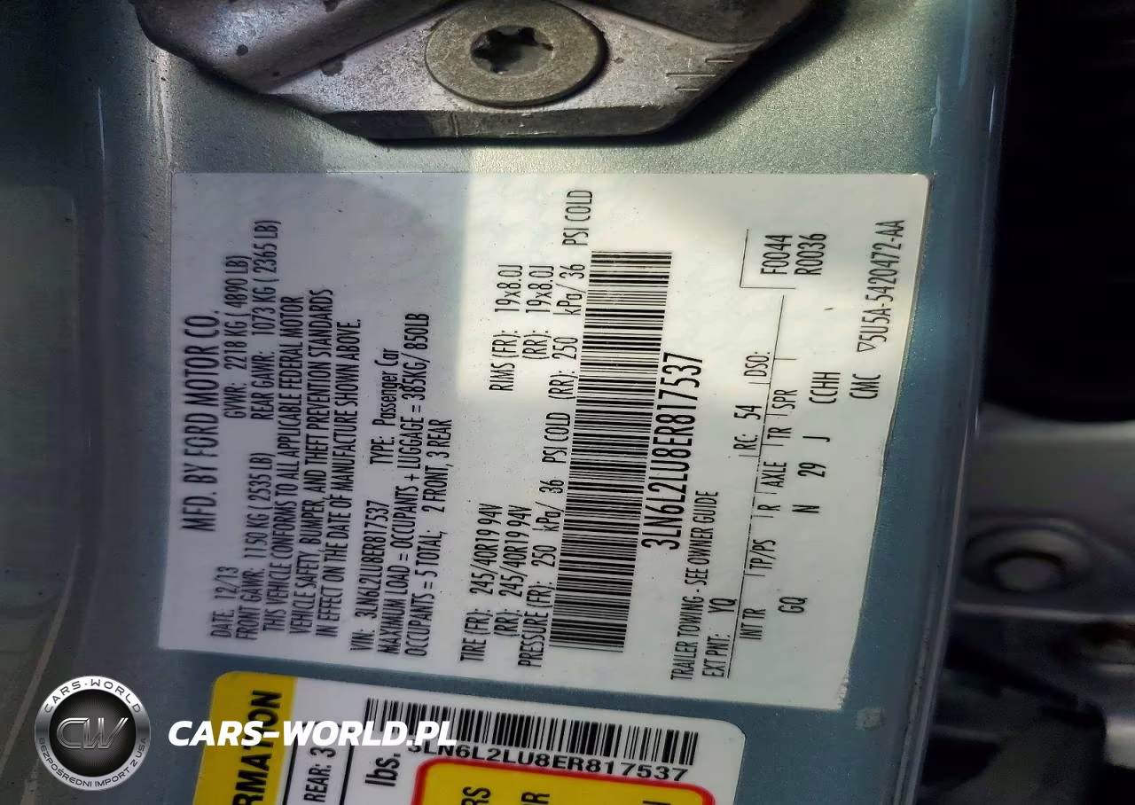 2014 Lincoln Mkz Hybrid VIN:3LN6L2LU8ER817537 - 12