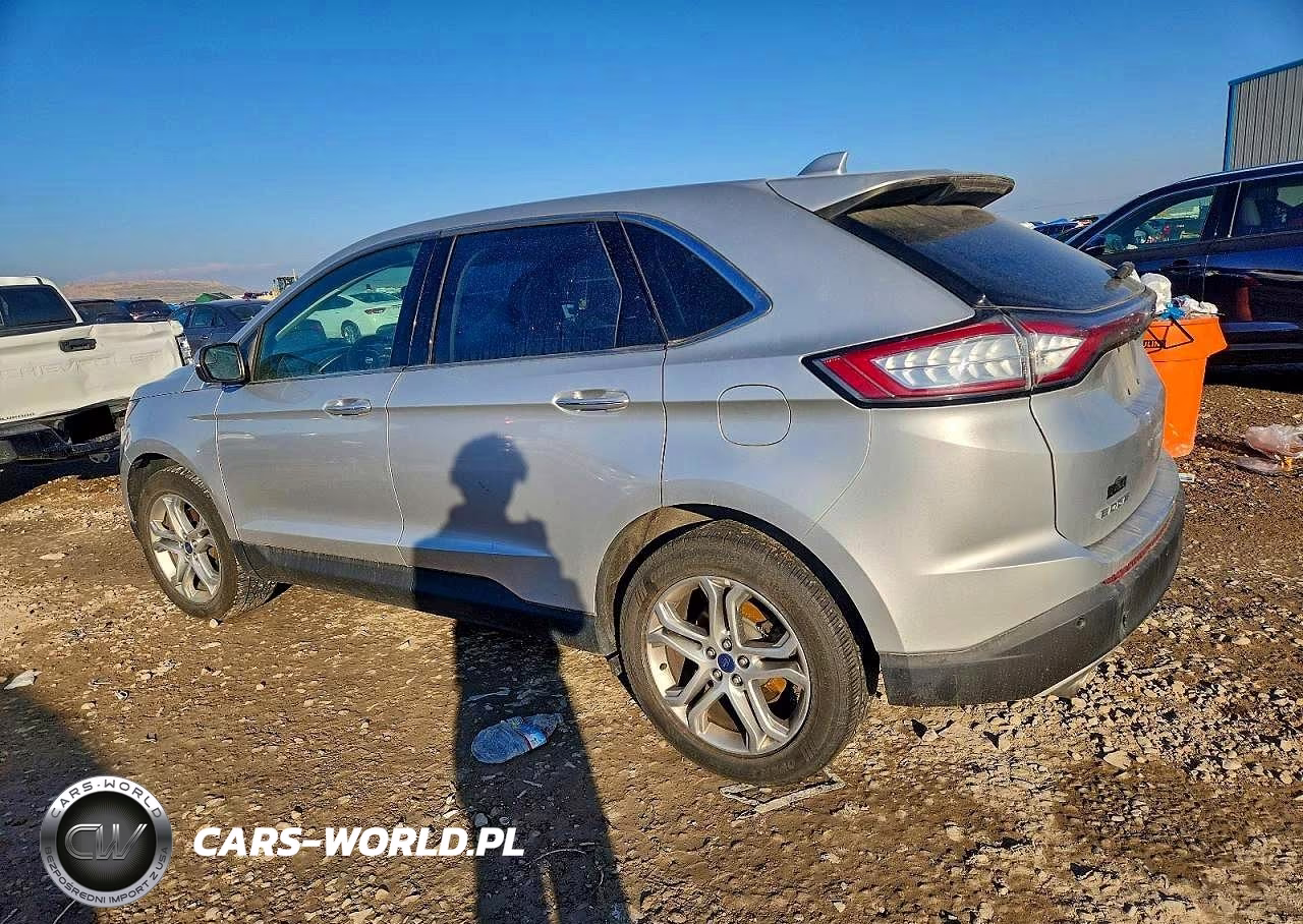 2015 Ford Edge Titanium VIN:2FMTK4K89FBB48345 - 2