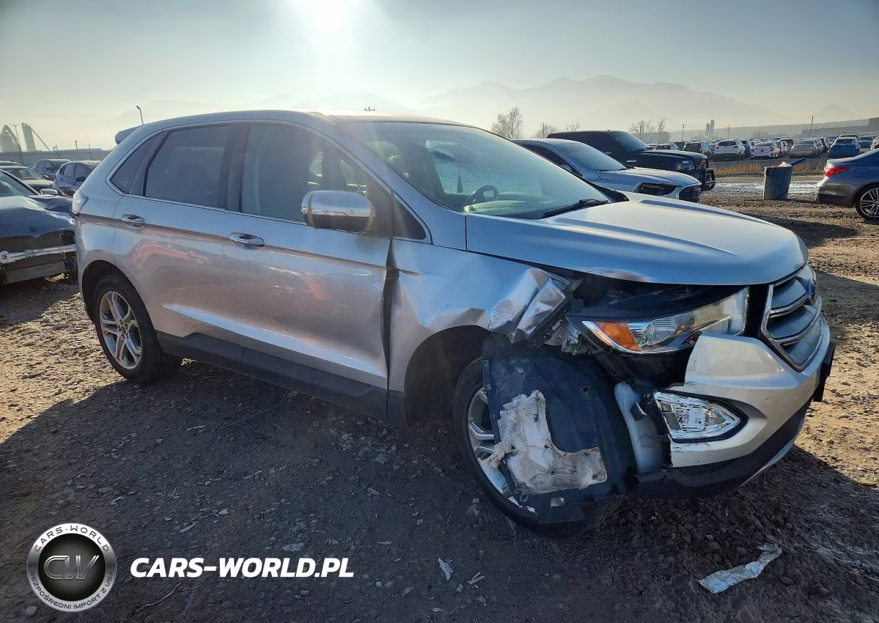 2015 Ford Edge Titanium VIN:2FMTK4K89FBB48345 - 4