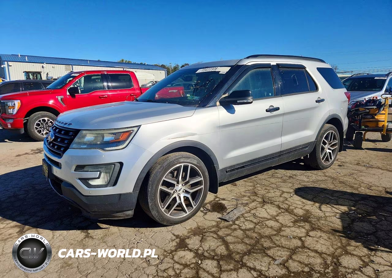 2017 Ford Explorer Sport VIN:1FM5K8GT6HGA53136 - 1