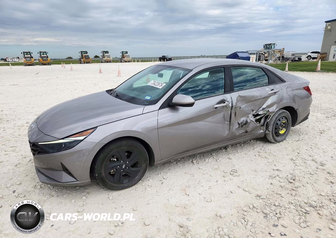 2023 Hyundai Elantra Blue
