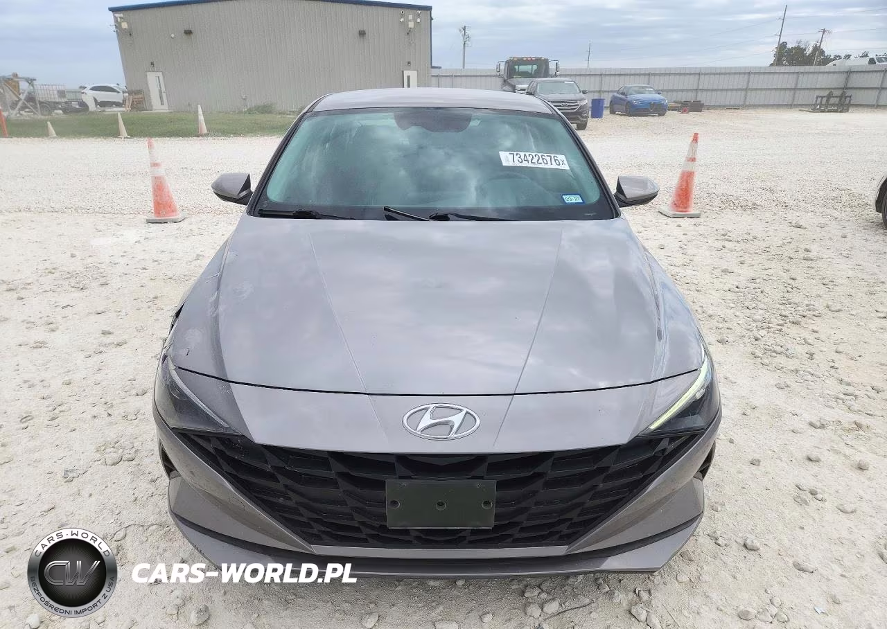 2023 Hyundai Elantra Blue VIN:KMHLM4AJ4PU041536 - 5