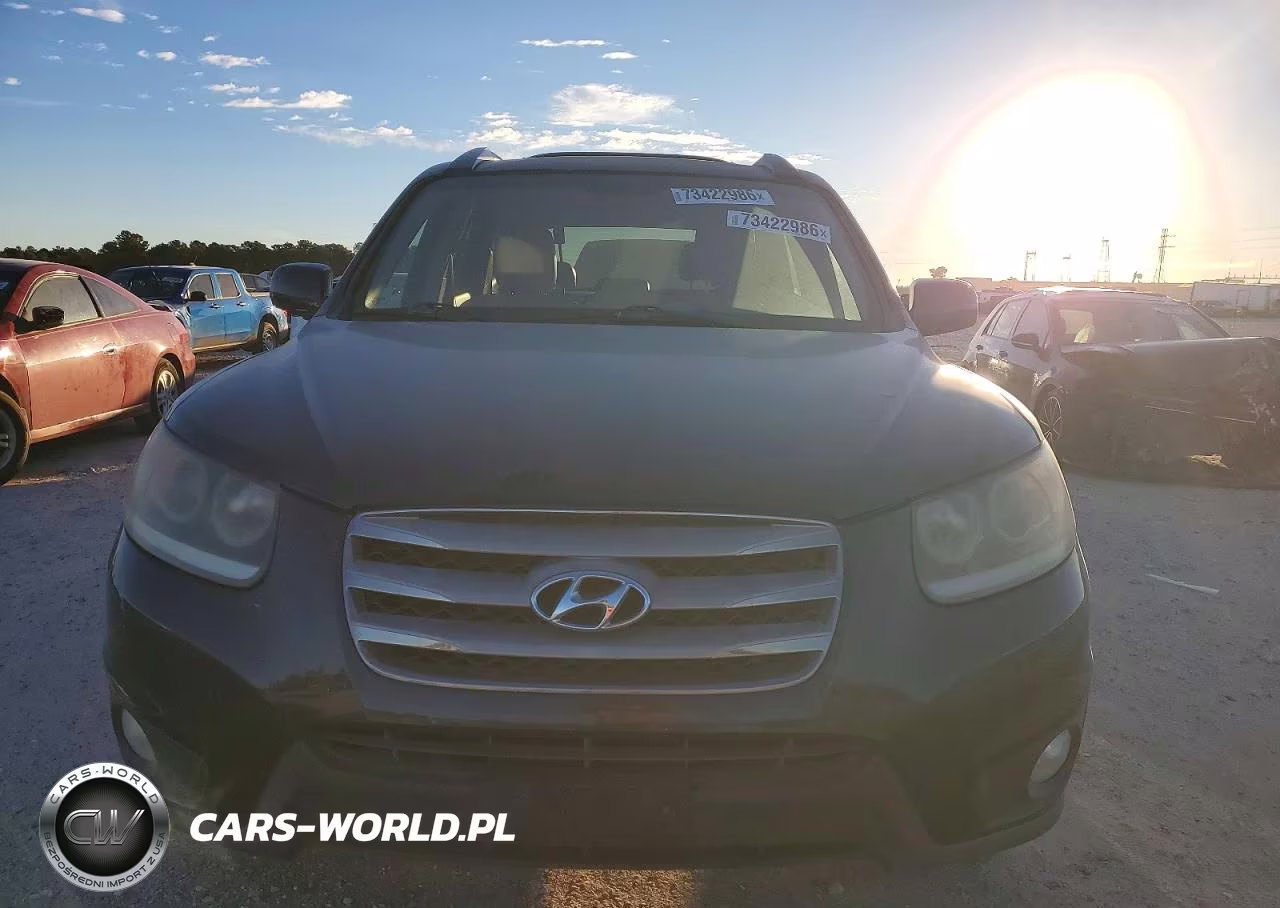 2012 Hyundai Santa Fe Limited VIN:5XYZKDAG2CG166121 - 2