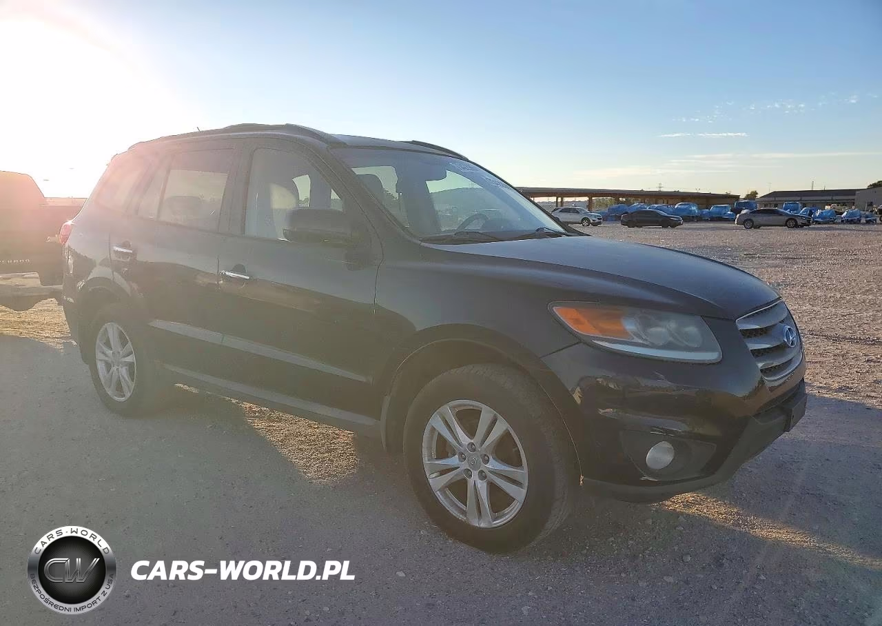 2012 Hyundai Santa Fe Limited VIN:5XYZKDAG2CG166121 - 3
