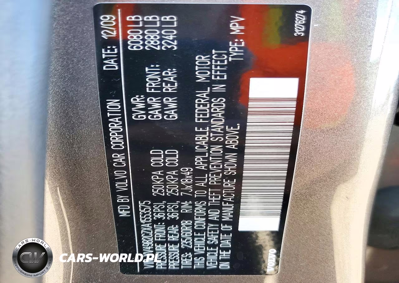 2010 Volvo Xc90 3.2 VIN:YV4982CZXA1553575 - 13