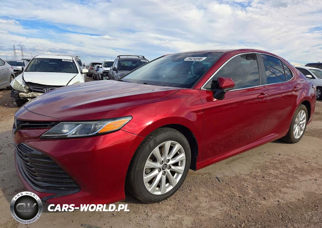 2019 Toyota Camry Le VIN:4T1B11HK2KU245018 - 1
