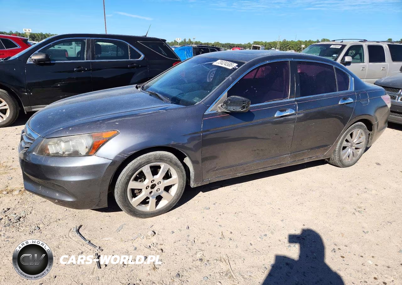 2012 Honda Accord Ex VIN:1HGCP3F7XCA009772 - 1