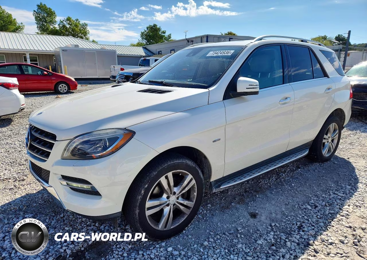2012 Mercedes-Benz Ml 350 Bluetec VIN:4JGDA2EB5CA086100 - 1