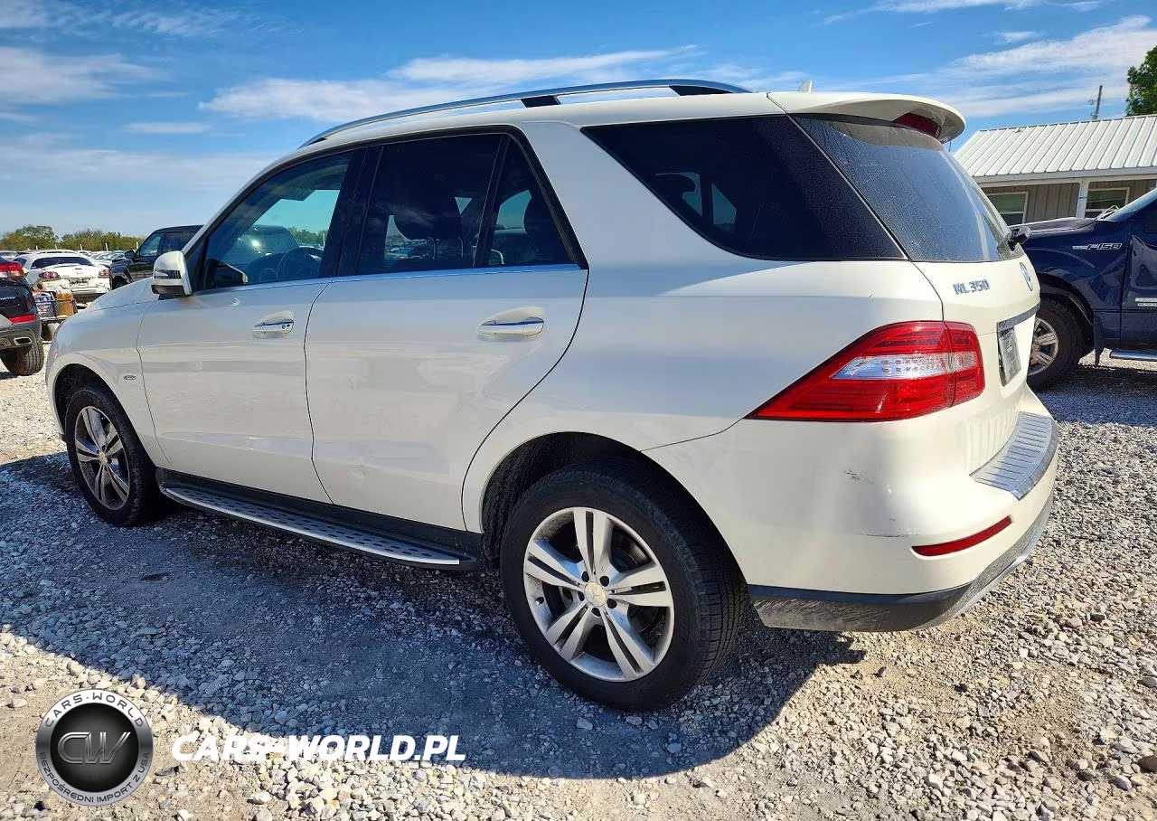 2012 Mercedes-Benz Ml 350 Bluetec VIN:4JGDA2EB5CA086100 - 2