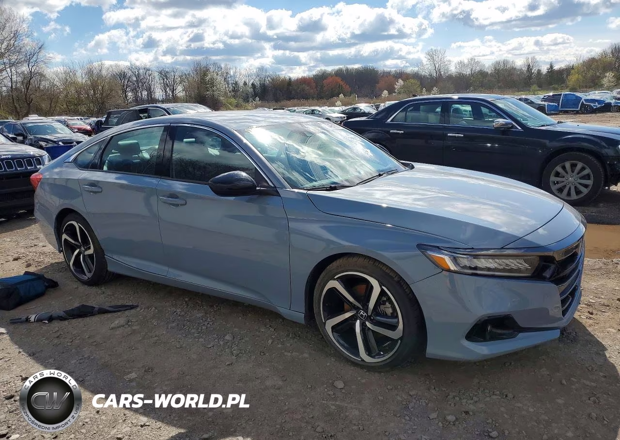 2022 Honda Accord Hybrid Sport VIN:1HGCV3F22NA015742 - 4