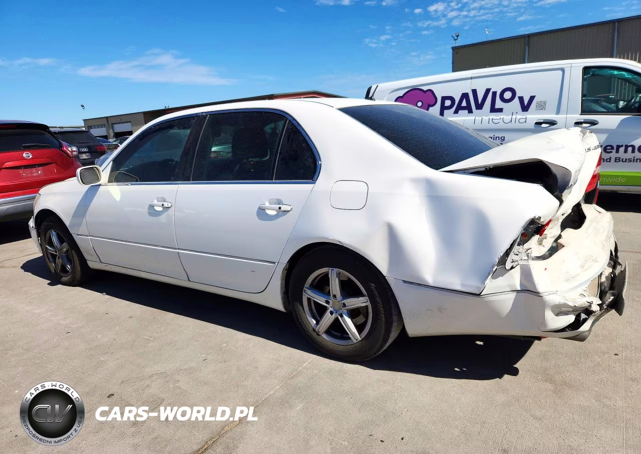 2005 Lexus Ls 400 VIN:JTHBN36F450179785 - 2