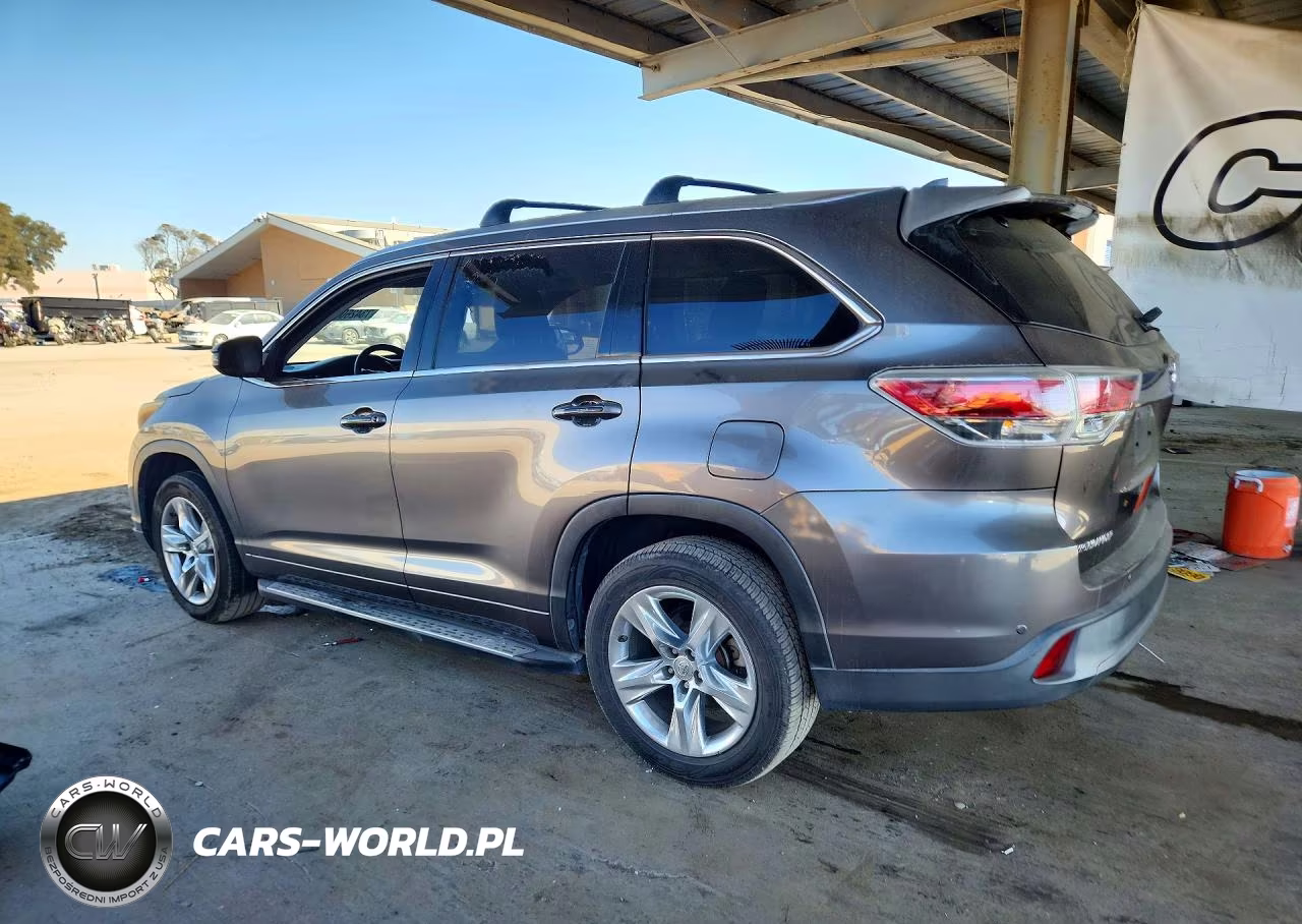 2014 Toyota Highlander Limited VIN:5TDYKRFH6ES006405 - 2