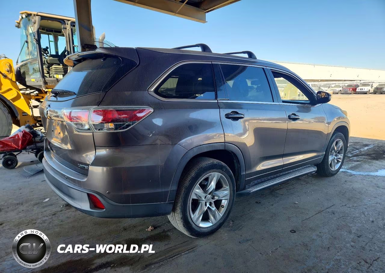 2014 Toyota Highlander Limited VIN:5TDYKRFH6ES006405 - 3