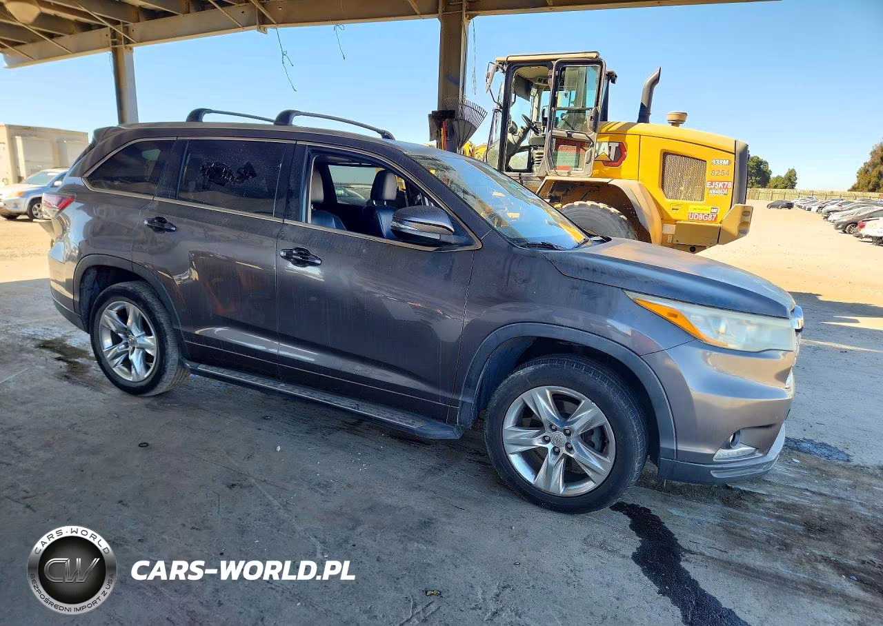 2014 Toyota Highlander Limited VIN:5TDYKRFH6ES006405 - 4