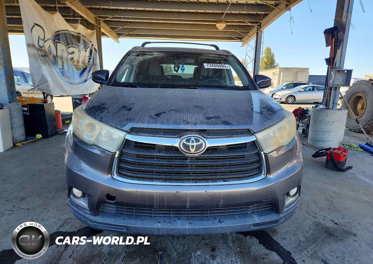 2014 Toyota Highlander Limited VIN:5TDYKRFH6ES006405 - 5