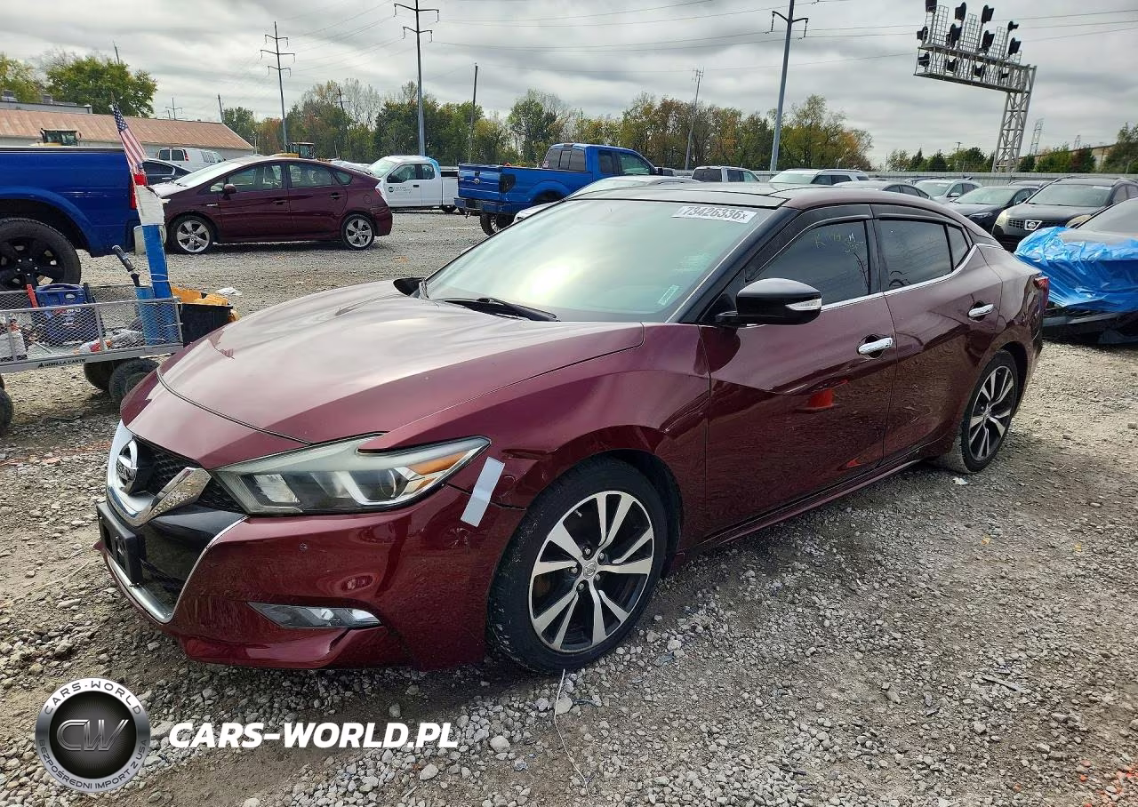 2016 Nissan Maxima 3.5 Sl VIN:1N4AA6AP9GC442063 - 1