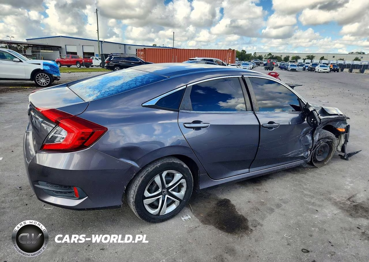 2016 Honda Civic Lx VIN:19XFC2F55GE081661 - 3