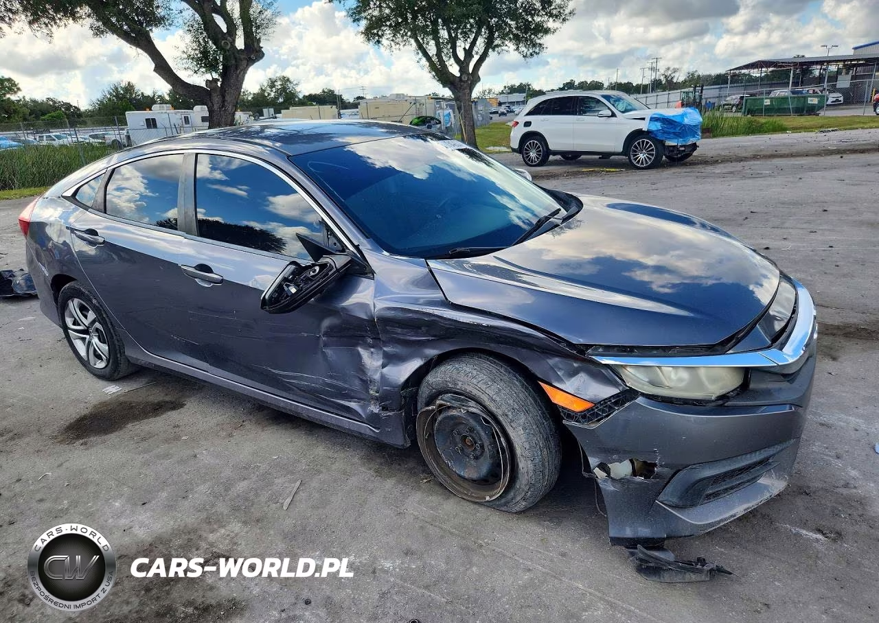 2016 Honda Civic Lx VIN:19XFC2F55GE081661 - 4