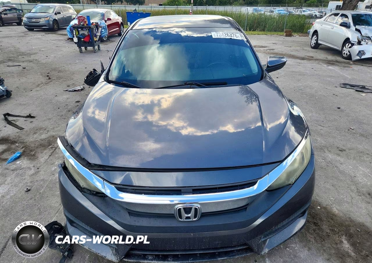 2016 Honda Civic Lx VIN:19XFC2F55GE081661 - 5